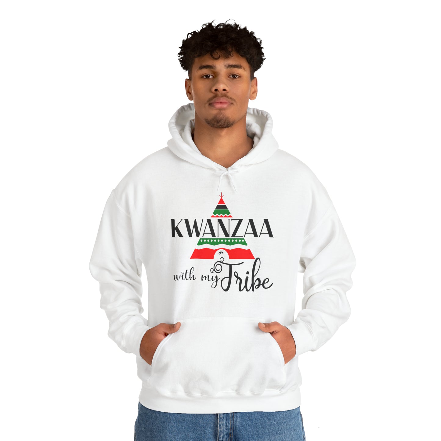 Kwanzaa With My Tribe Hoodie