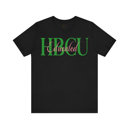 HBCU Educated Pink and Green