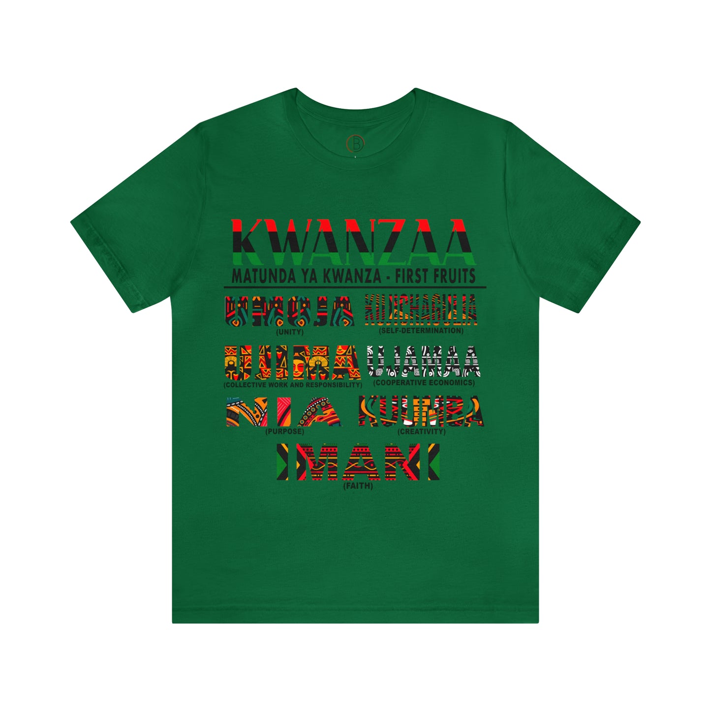 Kwanzaa: The Seven Principle Tee