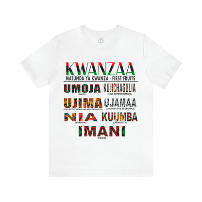 Kwanzaa: The Seven Principle Tee