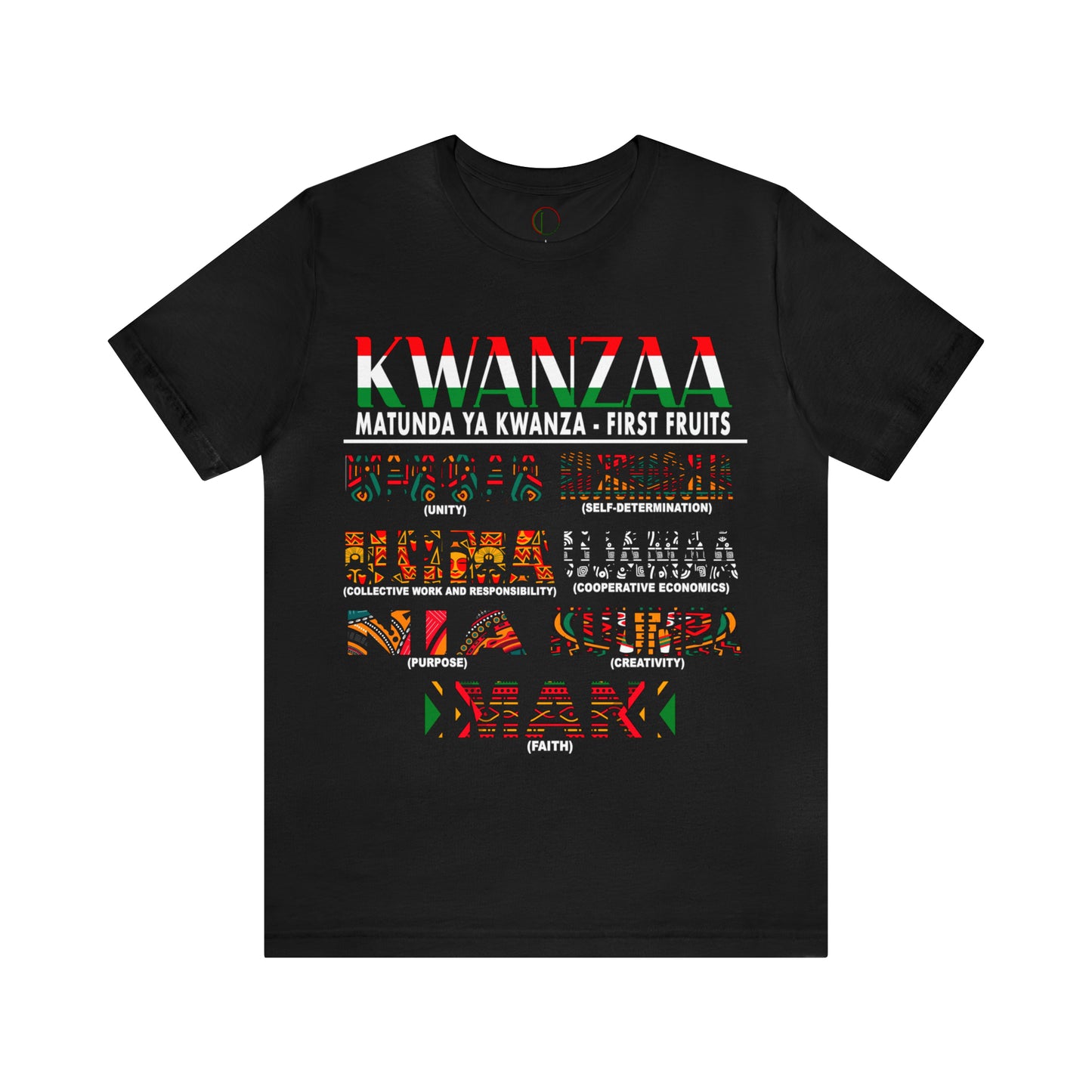 Kwanzaa: The Seven Principle Tee