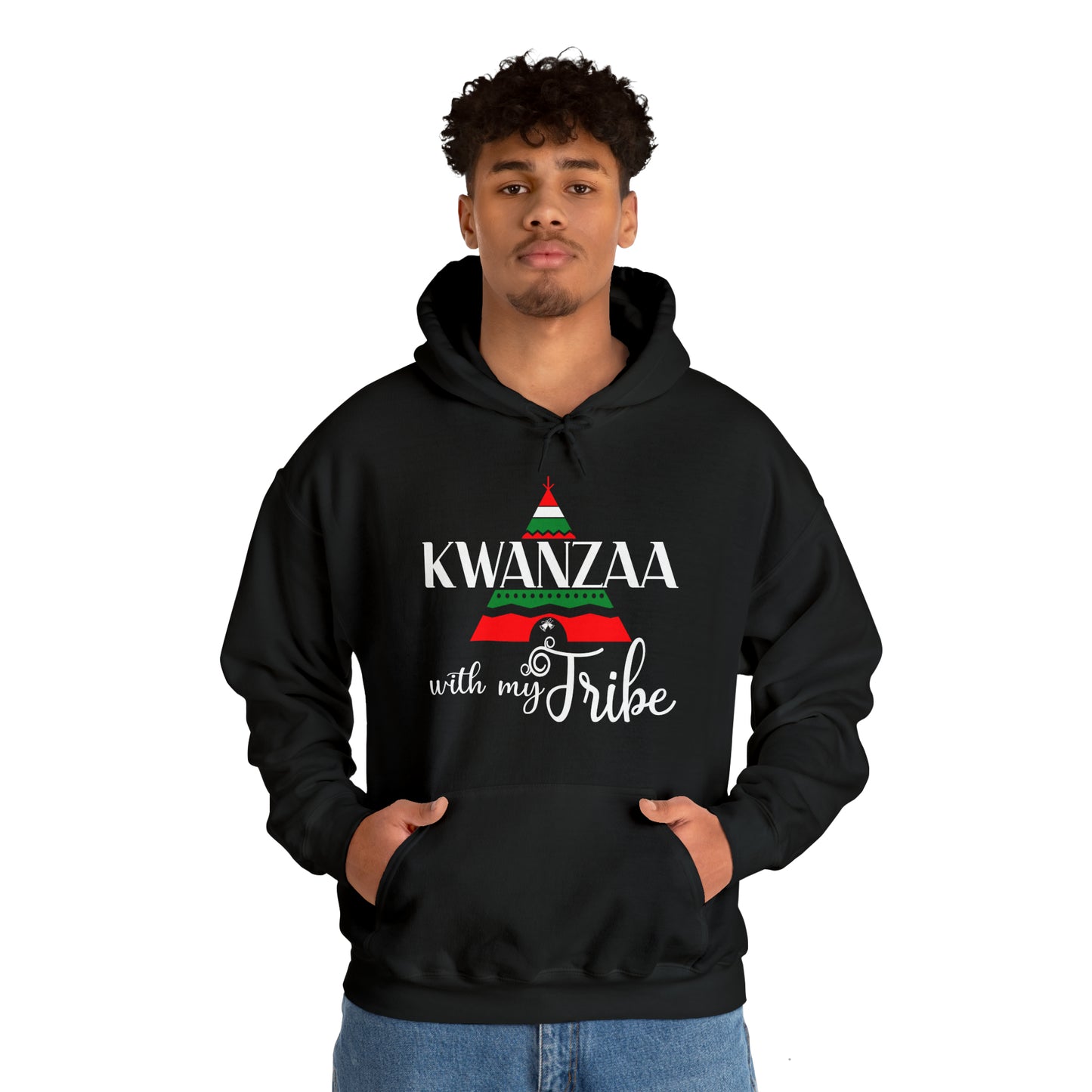 Kwanzaa With My Tribe Hoodie