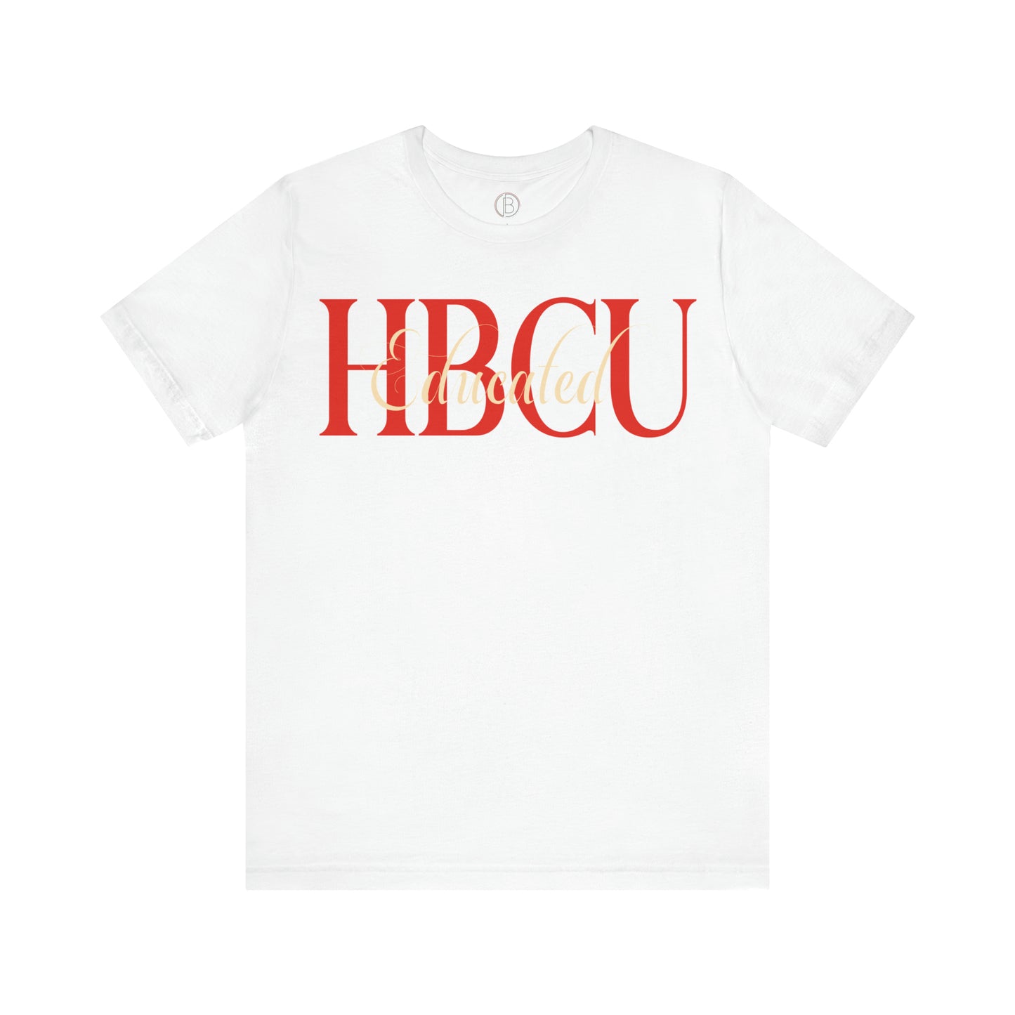 HBCU Educated Red and Cream